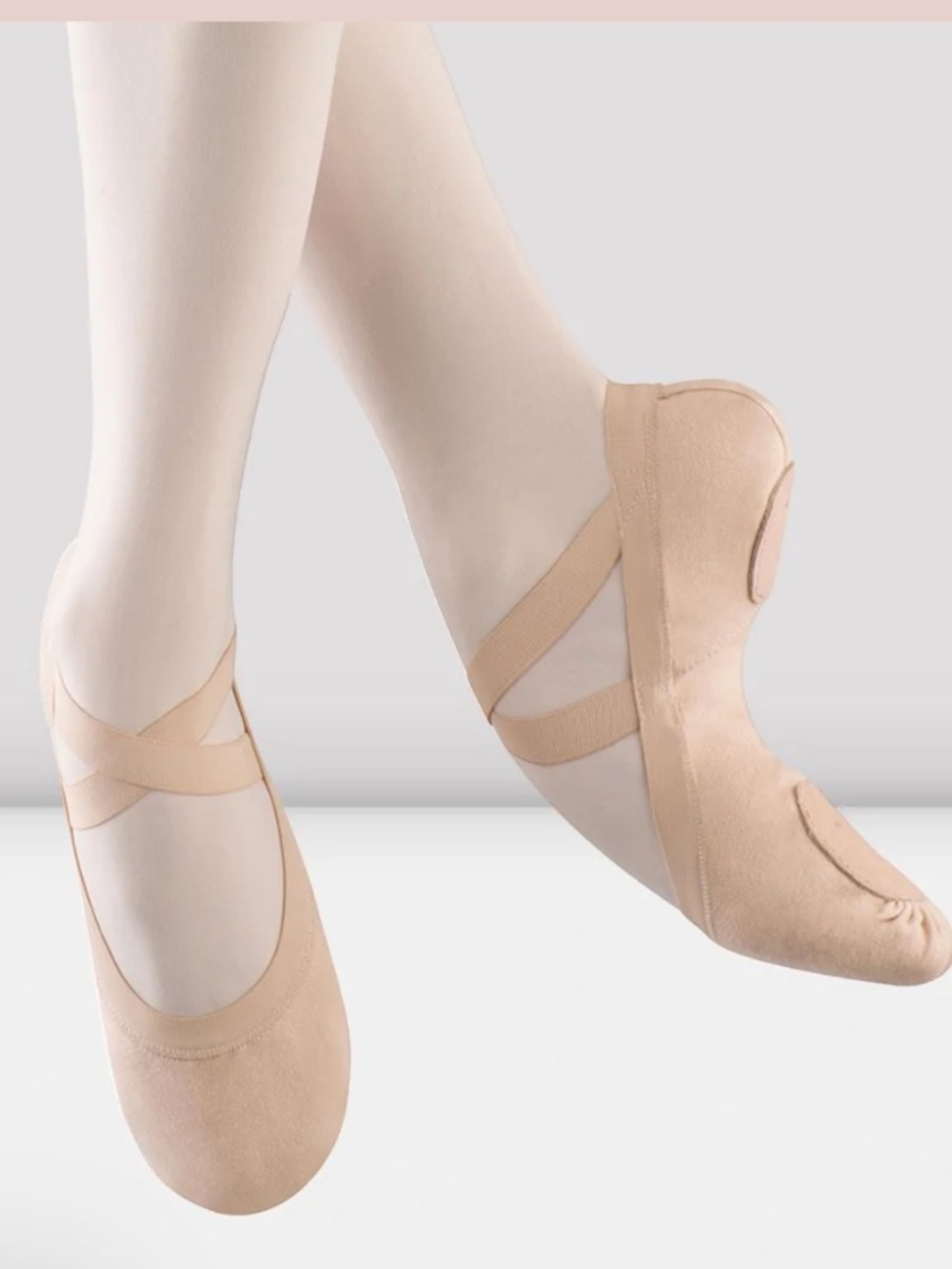 BLOCH Pro Elastic Canvas Ballet Shoe NEW Pink 5 C Women’s Teen’s